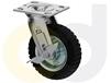 CASTERDEPOT TOP PLATE CASTERS - SOLID MONOPRENE WHEEL - CAPACITIES UP TO 280 LBS.