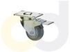CASTERDEPOT TOP PLATE CASTERS - THERMO-RUBBER WHEEL - CAPACITIES UP TO 325 LBS.