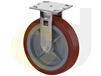 CASTERDEPOT TOP PLATE CASTERS - THERMO-URETHANE WHEEL - CAPACITIES UP TO 800 LBS.