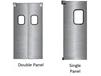 STAINLESS STEEL SINGLE & DOUBLE PANEL DOORS