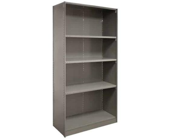 BEADED POST INDUSTRIAL CLIP SHELVING