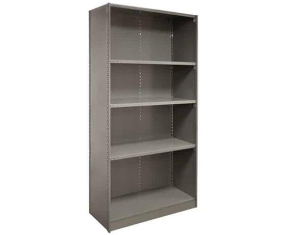 BEADED POST INDUSTRIAL CLIP SHELVING