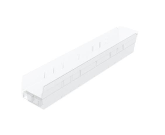 CLEAR SHELF BINS