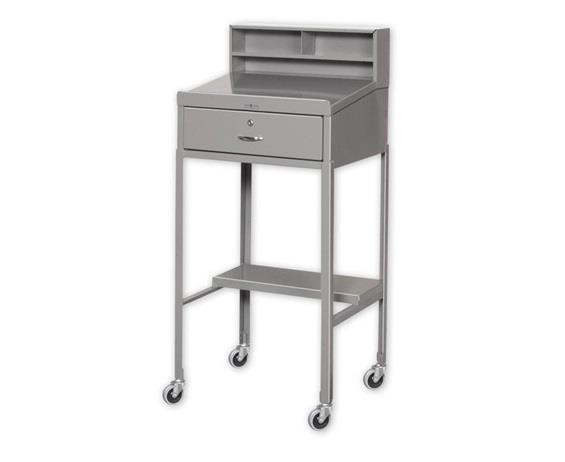 ENCLOSED &amp; OPEN LEG MOBILE SHOP DESKS