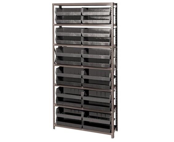 GIANT OPEN HOPPER BIN STORAGE SYSTEM