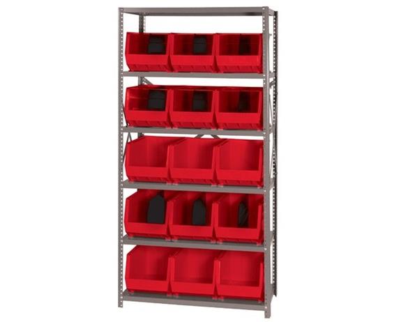 GIANT OPEN HOPPER BIN STORAGE SYSTEM