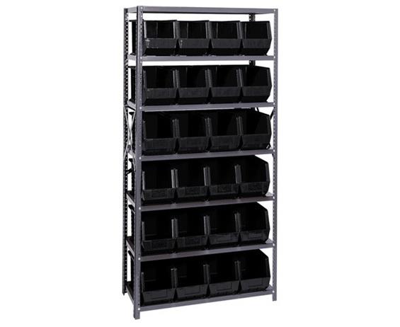 GIANT OPEN HOPPER BIN STORAGE SYSTEM