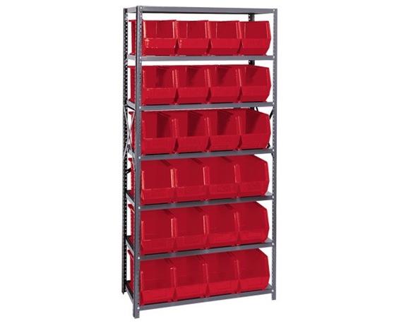 GIANT OPEN HOPPER BIN STORAGE SYSTEM