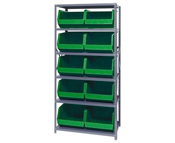 GIANT OPEN HOPPER BIN STORAGE SYSTEM