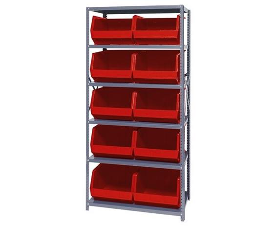 GIANT OPEN HOPPER BIN STORAGE SYSTEM
