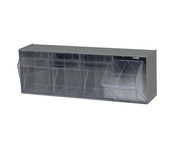 CLEAR TIP OUT BINS