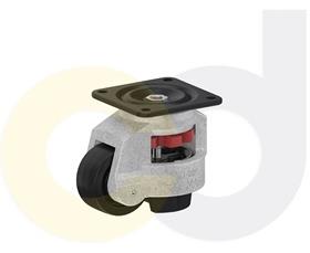 CASTERDEPOT LEVELING CASTERS - SIDE THUMB ADJUSTMENT - CAPACITIES UP TO 500 KG.