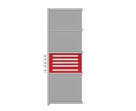 MODULAR DRAWERS FOR 36&quot; WIDE LYON INDUSTRIAL CLIP SHELVING