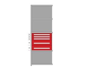 MODULAR DRAWERS FOR 36&quot; WIDE LYON INDUSTRIAL CLIP SHELVING