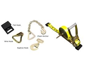 2&quot; Self Contained Ratchet Straps