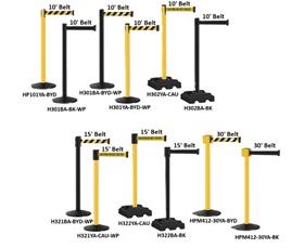RETRACTA-BELT&#174; STANCHIONS BY VISIONTRON