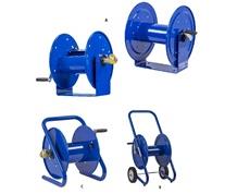 PORTABLE & FIXED MOUNT HAND CRANK HOSE REELS
