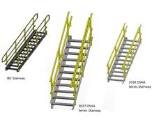 CALIFORNIA CBC COMPLIANT IBS STAIRWAYS AND OSHA COMPLIANT STAIRWAY DESIGNS