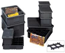 COVER FOR CONDUCTIVE DIVIDABLE GRID CONTAINER